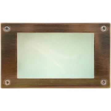 Dabmar 2.5W Step Light - White Light - 12V - Antique Copper