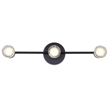 Canarm Vanya 3-Light LED Wall Sconce - 21W - CCT Selectable - 120V - Black