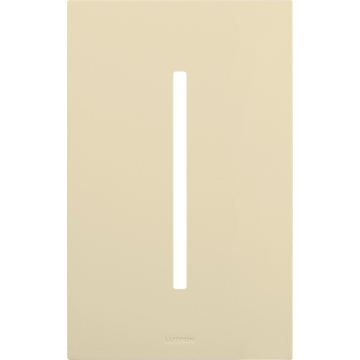 Lutron GRAFIK T New Architectural Wallplate - 1-Gang - Beige