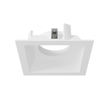 DMF Lighting M-Series Multiple Square 1-Head Flanged Trim - White
