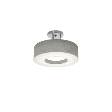 AFX Montclair 12" Semi-Flush Mount - 120V - Gray