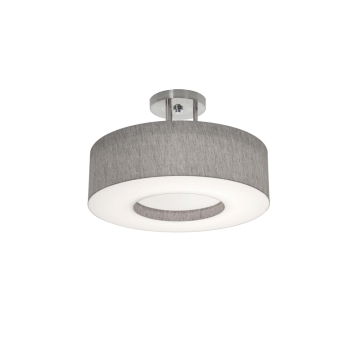 AFX Montclair 15" Semi-Flush Mount - 120V - Gray
