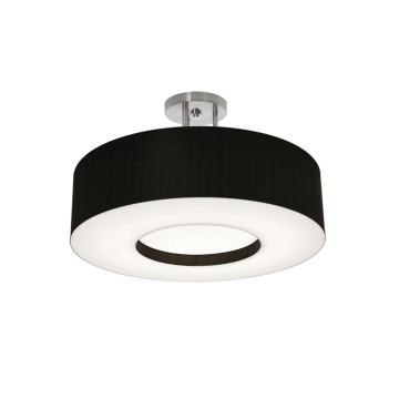 AFX Montclair 19" Semi-Flush Mount - 120V - Black