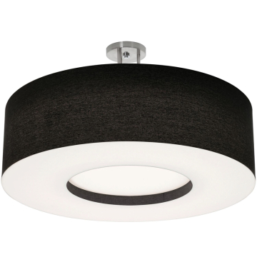 AFX Montclair 30" LED Semi-Flush Mount - CCT Selectable - 120-277V - Black