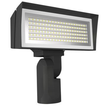 RAB FFLED LED Flood Light - Slipfitter Mount - 3000K - 120-277V - Bronze