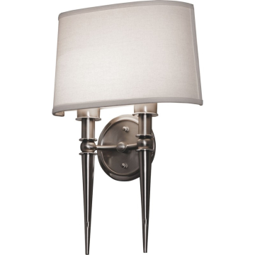 AFX Montrose 2-Light LED Wall Sconce - CCT Selectable - 120V - Satin Nickel
