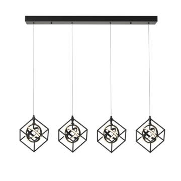 Artcraft Tulip LED Island Light - 40W - 3000K - 120V - Matte Black