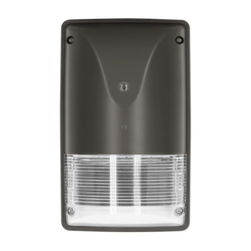Sylvania LEDVANCE Dual Selectable LED Mini Wall Pack - 10 | 20 | 30W - CCT Selectable - Photocell - 120-347V - Bronze