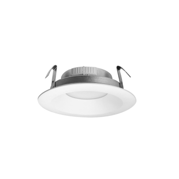 Nora Lighting 4" Contractor Series LED Retrofit Reflector - Selectable CCT - 10W - Matte Powder White - 12-PACK