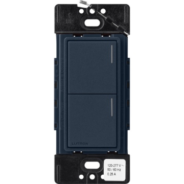 Lutron RadioRA 3 Sunnata Keypad - 2 Button - Deep Sea