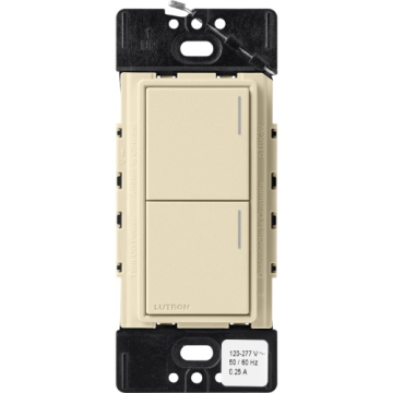 Lutron RadioRA 3 Sunnata Keypad - 2 Button - Sand