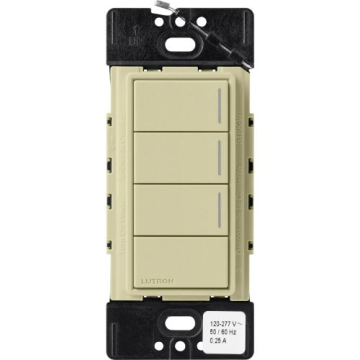 Lutron RadioRA 3 Sunnata Keypad - 3 Button w/ Raise-Lower - Sage
