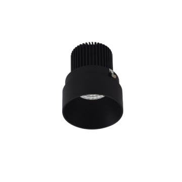 Nora Lighting 2" Iolite LED Downlight - Round Trimless - 1000 Lumens - 2700K - Black