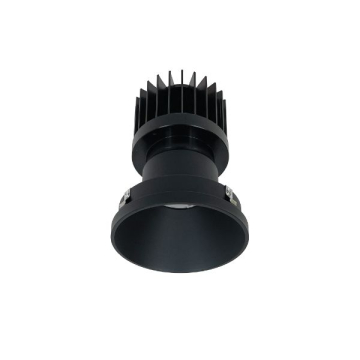 Nora Lighting 4" PLUS Round Iolite Trimless LED Downlight - 2700K - 1,500 / 2,000 / 2,500 Lumens - Black