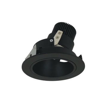 Nora Lighting 4" Iolite LED Downlight - Round Adjustable Deep Reflector - 1000 Lumens - 4000K - Black