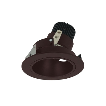 Nora Lighting 4" Iolite LED Downlight - Round Adjustable Deep Reflector - 1000 Lumens - 4000K - Bronze