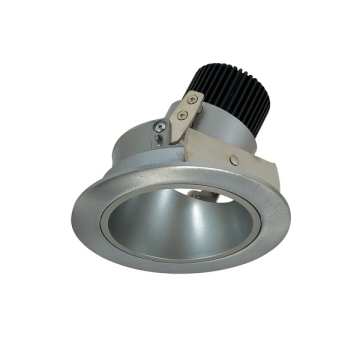 Nora Lighting 4" Iolite LED Downlight - Round Adjustable Deep Reflector - 1000 Lumens - 4000K - Natural Metal