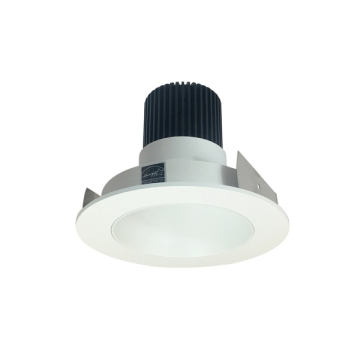 Nora Lighting 4" Iolite LED Downlight - Round Deep Reflector - 1000 Lumens - 2700K - Matte Powder White
