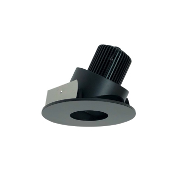 Nora Lighting 4" Iolite LED Downlight - Adjustable Pinhole - 10° Optic - 800 Lumens - 2700K - Black