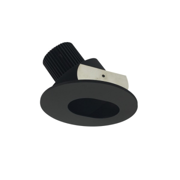 Nora Lighting 4" Iolite LED Downlight - Adjustable Slot - 10° Optic - 800 Lumens - 2700K - Black