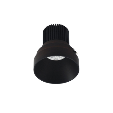 Nora Lighting 4" Iolite LED Downlight - Round Trimless - 10° Optic - 800 Lumens - 2700K - Bronze