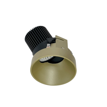 Nora Lighting 4" Iolite LED Downlight - Trimless Adjustable Slot - 1000 Lumens - 2700K - Champagne Haze