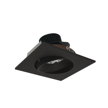 Nora Lighting 4" Iolite LED Downlight - Square Adjustable Cone - 10° Optic - 800 Lumens - 2700K - Bronze