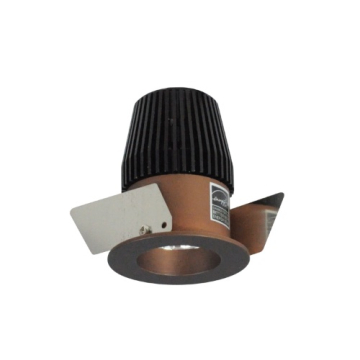 Nora Lighting 1" Iolite LED Downlight - Round Reflector - 2700K - Bronze