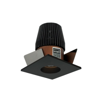 Nora Lighting 1" Iolite LED Downlight - Square Reflector w/ Round Aperture - 2700K - Bronze