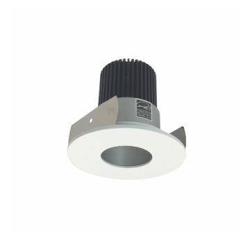 Nora Lighting 2" Iolite LED Downlight - Pinhole - 10° Optic - 800 Lumens - 2700K - Haze / Matte Powder White