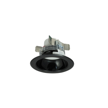 Nora Lighting 4" 12W Cobalt Round LED Retrofit Downlight - Dimmable - 2700K - 750 Lumens - 120V - Black