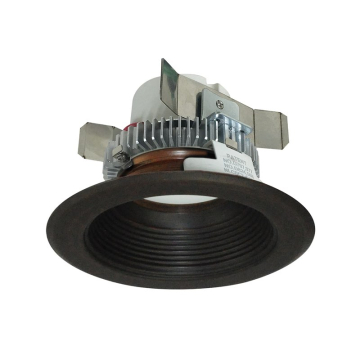Nora Lighting 4" 12W Cobalt Round LED Retrofit Downlight - Dimmable - 2700K - 750 Lumens - 120V - Bronze