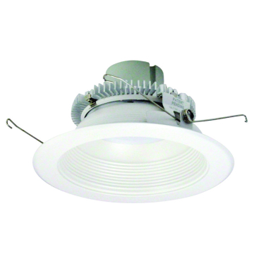 Nora Lighting 6" 12W Cobalt Round LED Retrofit Downlight - 2700K - 1,000 Lumens - 120V - White