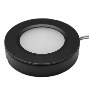 Nora Lighting 4.5W Josh LED Puck - 2700K - 270-310 Lumens - 12V - Black