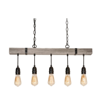 AFX Noah 30" Pendant - 120V - Distressed Grey