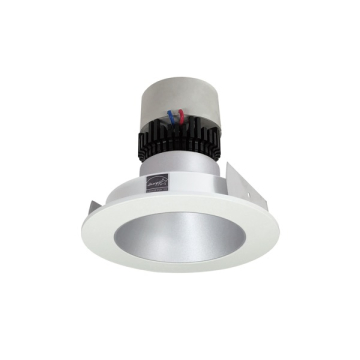 Nora Lighting 4" Pearl LED Retrofit Downlight - Round Deep Regressed - 900 Lumens - Dim to Warm - Haze / White