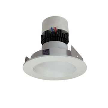 Nora Lighting 4" Pearl LED Retrofit Downlight - Round Deep Regressed - 900 Lumens - Dim to Warm - White