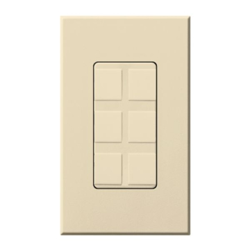 Lutron Nova T Architectural Multi-Port Receptacle - Field Customizable - Beige