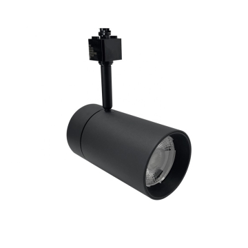 Nora Lighting Max XL LED Track Head - 38W - 2700K - 3,650 Lumens - Flood Optic - Halo Adapter - 120V - Black 
