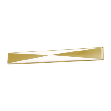AFX Novara 37" LED Vanity Light - 3000K - 120V - Satin Brass