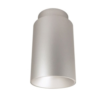 Nora Lighting 5" iLENE Mini Cylinder - Surface Mount - 2000 Lumens - 40W - 2700K - Silver - 120-277V