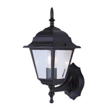 Canarm 1-Light Outdoor Lantern - 120V - Black