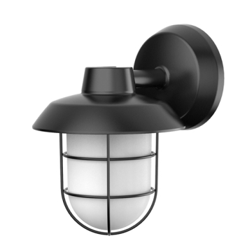 AFX Odell 9" LED Outdoor Wall Sconce - CCT Selectable - 120V - Black