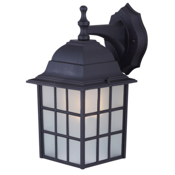 Canarm 1-Light Outdoor Lantern - 120V - Black
