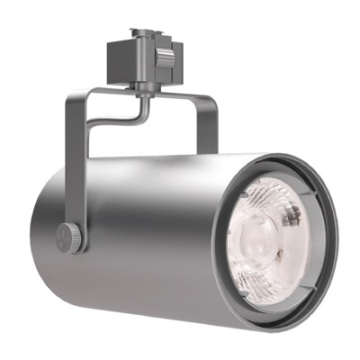 Green Creative Large Orbit LED Track Head - 25° - Halo Track - 3000K - 3,000 / 4,000 Lumens - 120V - Silver