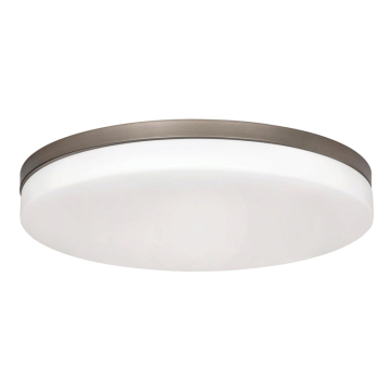AFX Oscar 19" LED Flush Mount - 35W - CCT Selectable - 120V - Satin Nickel