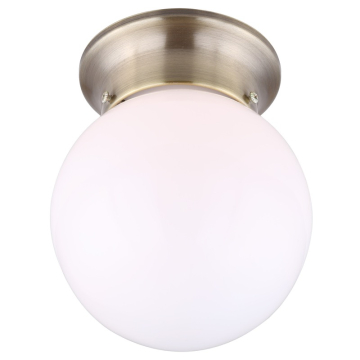 Canarm 6" Flush Mount - 120V - Antique Brass