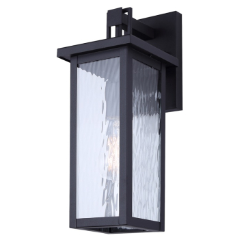 Canarm Shana 1-Light Outdoor Lantern - 120V - Black
