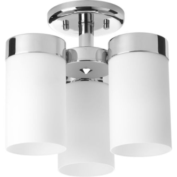 Progress Lighting Elevate 3-Light Flush Mount - 120V - Polished Chrome