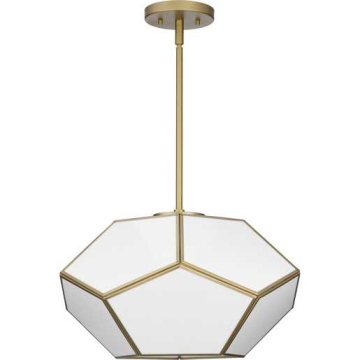 Progress Lighting Latham 3-Light Flush Mount - Convertible - 120V - Vintage Gold